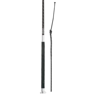 Image of Fleck Dressage Whip Professional Nylon Superflex Premium Nubuck grip