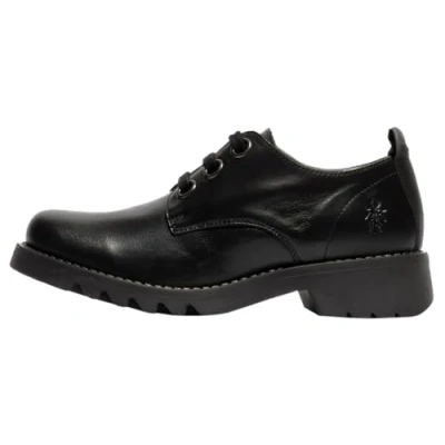 Image of Fly London Women&#039;s Ruda538fly Moccasin, Black, 4 UK