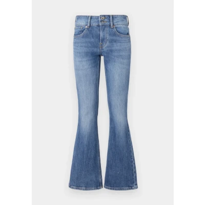 Image of Pepe Jeans Venus Bootcut jeans, Women&#039;s, Size: 25x32, Medium blue