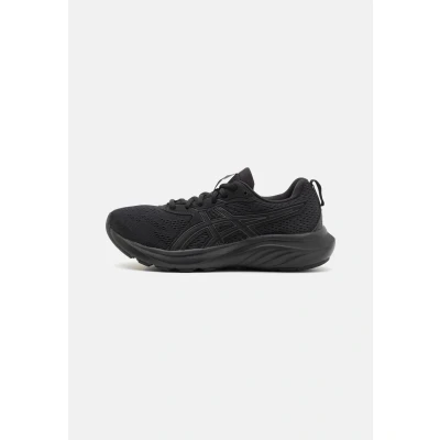 Image of Asics Gelcontend 9 Neutral running shoes, Women&#039;s, Size: 3, Black/graphite grey Textile/synthetics