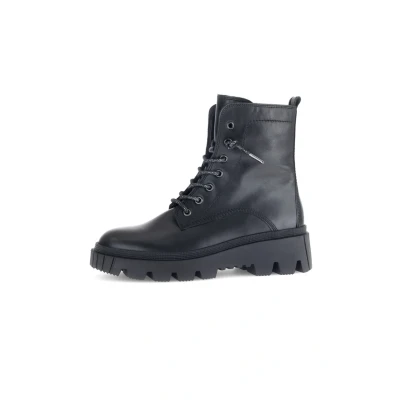 Image of Gabor Boots, Women&#039;s, Size: 4.5, Schwarz (uni) leather and imitation