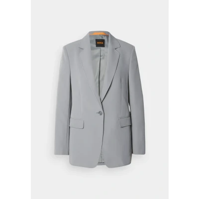 Image of BOSS Jabla Blazer, Women&#039;s, Size: 10, Grey