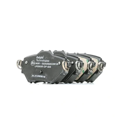 Image of brake Pad Set, disc DELPHI LP2505