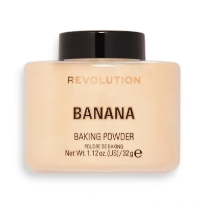 Image of Makeup Revolution Loose Baking Powder (Various Shades) Banana