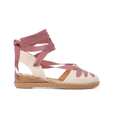 Image of Pisamonas Tbar sandals for kids, Size: 1, Rosa Textile