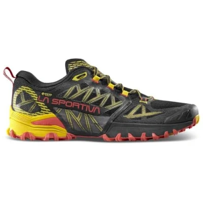 Image of La Sportiva Bushido III GTX Hiking shoes, Men&#039;s, Size: 10.5, Black/yellow Textile/synthetics