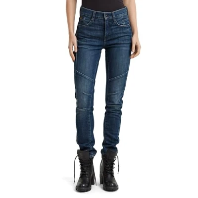Image of G Star ACE Biker SLIM Straight WMN leg jeans, Women&#039;s, Size: 28x28, Worn in blizzard