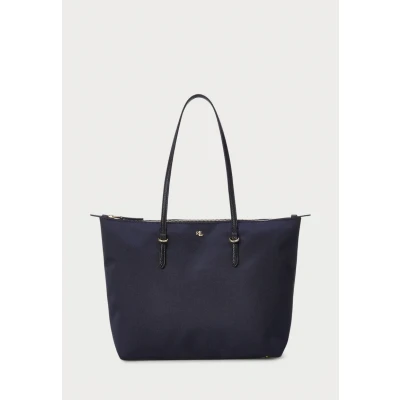 Image of Lauren Ralph Keaton Tote Medium bag, Women&#039;s, Size: One Size, Refined navy