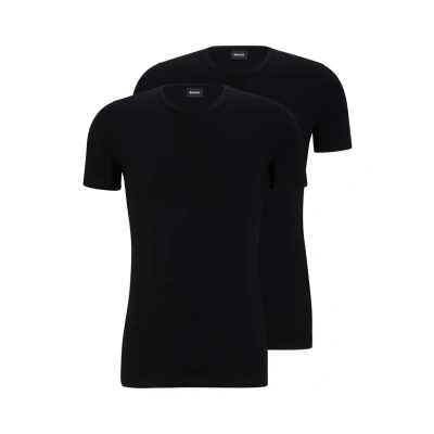 Image of BOSS Modern 2 PACK Undershirt, Men&#039;s, Size: Small, Black
