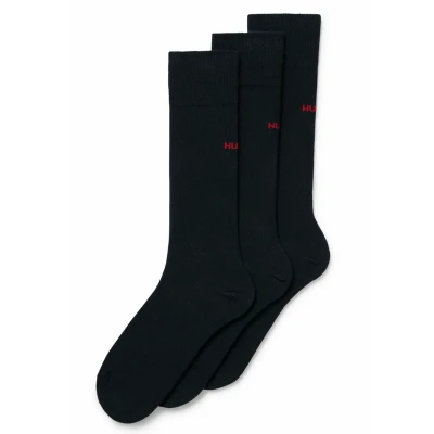 Image of HUGO Men&#039;s Regular Socks (Pack of 3), blue, 39 42