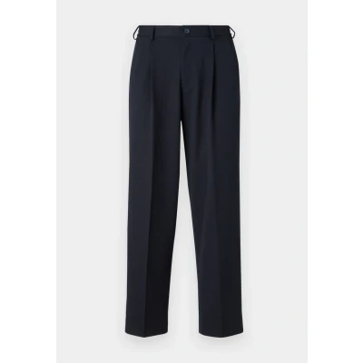 Image of Selected Homme SLH Loose FINN FLEX Pants Trousers, Men&#039;s, Size: XXL, Navy blazer