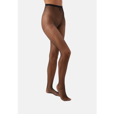 Image of DIM 73 DEN Collant Resille Tights noir, Women&#039;s, Size: L/XL, noir
