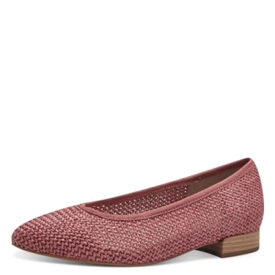 Image of Jana Ballet pumps, Women&#039;s, Size: 5, Rose Textile