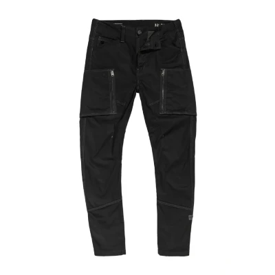 Image of G Star ZIP 3D Skinny Trousers, Men&#039;s, Size: 26x32, Dk black