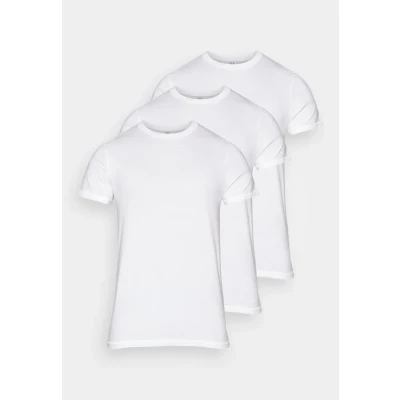 Image of GAP CREW 3 PACK Undershirt, Men&#039;s, Size: Medium, Optic white