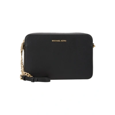 Image of Michael Kors JET SET Travel Crossbody Across body bag, Women&#039;s, Size: One Size, Black