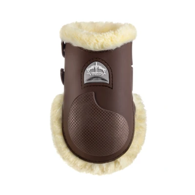Image of Veredus Carbon Gel Vento Save The Sheep Rear Fetlock Boots Brown