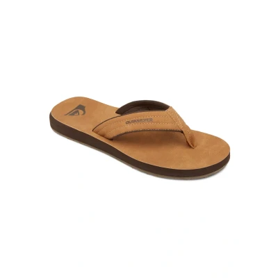 Image of Quiksilver Carver Tbar sandals, Men&#039;s, Size: 7, Beige