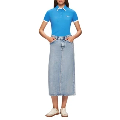 Image of LTB Danica skirt Maxi lightblue denim, Women&#039;s, Size: XL, Light blue denim