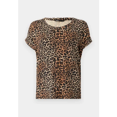 Image of ONLY Onlmoster Print Tshirt, Women&#039;s, Size: XS, Black