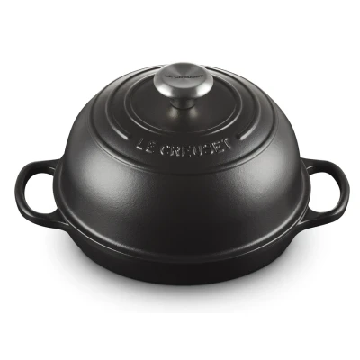 Image of Le Creuset Bread Pan Signature Satin Black ø 24 cm / 1.6 Liter