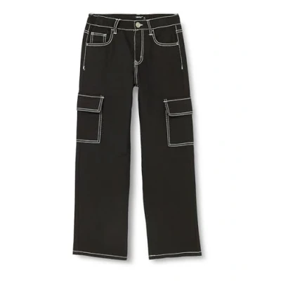 Image of LMTD Straight leg jeans for kids, Size: 15y, Black