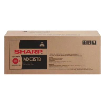 Image of MX C407P Sharp C35TB black toner (original Sharp)