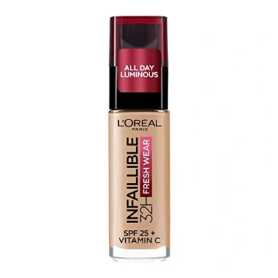 Image of L&#039;Oréal Paris Infallible 24hr Freshwear Liquid Foundation (Various Shades) 125 Natural Rose