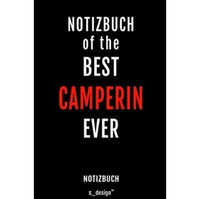 Image of Notizbuch für Camperin: Originelle Geschenk Idee [120 Seiten gepunktet Punkte Raster blanko Papier]