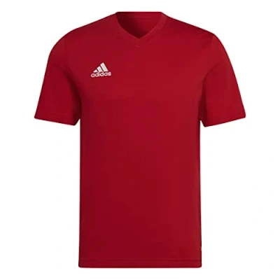 Image of adidas Performance Entrada Sports Tshirt, Men&#039;s, Size: Large, Team power red