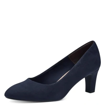Image of Tamaris Women&#039;s 1 22418 41 Pump, Navy, 4 UK