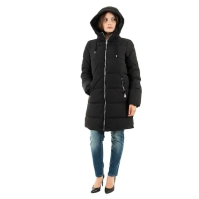 Image of ONLY Women&#039;s Onldolly Long Puffer Coat Cc OTW, black, XS